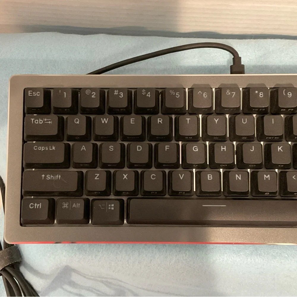 Cooler Master CK720 65% RGB Hot-Swappable Mechanical Space Grey Gaming Keyboard‎